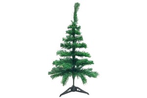 ARVORE NATAL 80TIPS C/ BASE PLASTICO VERDE 90CM REF-62064001