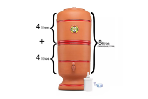 FILTRO DE BARRO COM SUPORTE