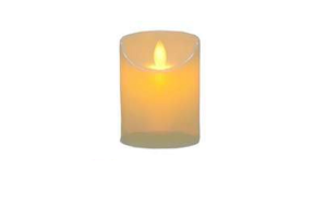 VELA LED CHAMA DANCANTE PLT BRANCO 10X7 REF-67031001