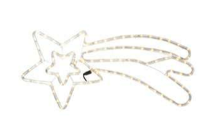 LUZ DECOR ESTRELA CADENTE 96 LED NAO PISCA REF-75031001