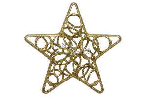 ENFEITE ESTRELA VAZADO REF-NTA11013