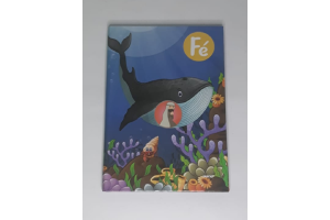 CADERNO COSTURADO 1/4