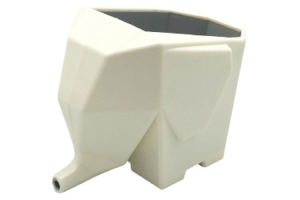 SUPORTE TALHERES ELEFANTE PLASTICO 14X9,5X12CM REF-CK3575