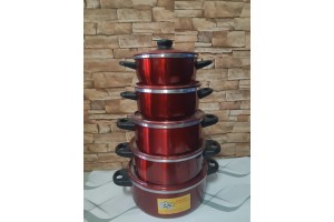 JOGO PANELAS 16 A 24 VERMELHO