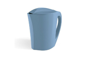 Jarra Gold Com Tampa 3 Litros Azul