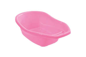BANHEIRA P/ BEBE LEITOSA ROSA BEBE REF-202203