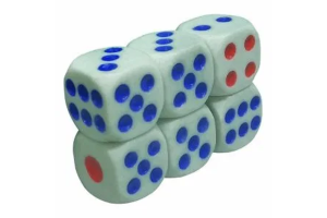 DADOS 6 PÇS REF-13986 MULT MIX