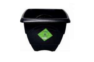 VASO QUADRADO MEDIO 5,5 PRETO REF-6700