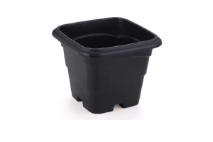 VASO QUADRADO N 22 PRETO REF-126434