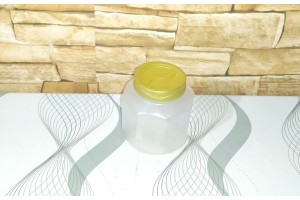 POTE OCTAGONAL 300 ML MIL PLASTIC
