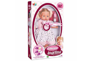 BONECA COLEZIONE ANGELINA 62 FRASES REF- 211