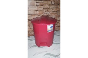LIXEIRA REDONDA8 LTS C/PEDAL COLLOR REF-397