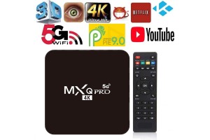Box Smart Tv Com Android 9.1 4gb 32gb 4K Ultra Hd Hevc 5g - Impor