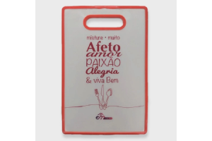 TABUA DE PLASTICO 29,5 X 19,5 X 1,1CM REF-12824