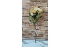 B.MARGARIDA X10 AMARELO OUTONO CREME 30CM REF-41608014