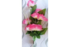 B. ROSA ARANJO X8 ROSA 52CM REF-26510008