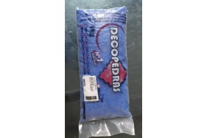 AREIA SACO C/ 1KG AZUL ESCURO REF-48625