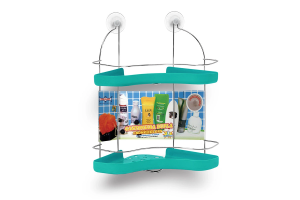 CANTONEIRA DUPLA REF-306-6 AZUL TURQUESA NIQUELART