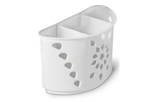 PORTA TALHER BRANCO  3 DIVISORIA REF-335-4 NIQUELART