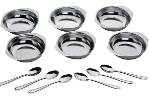 JOGO DE SOBREMESA 12 PEÇAS AÇO INOX REF-50206