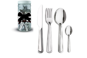 JG DE TALHERES 24 PC VERAO C/POTE REF-50724