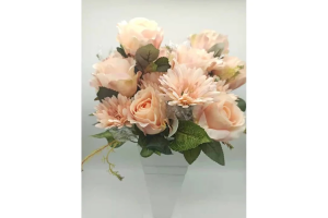 BQ MISTO ROSA E GERBERA X7 FLAMINGO REF-51420200