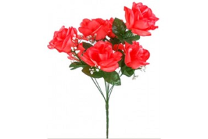 BQ ROSA X5 COM GYPSO VERMELHO REF-51404009