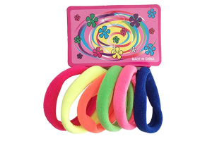 ELASTICO DE CABELO C/10 UNIDADES