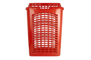 CESTO TELADO RETANGULAR VERMELHO 72 LTS REF-935