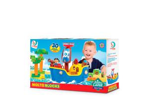 BABY LAND NAVIO PIRATA COM 30BLOCOS