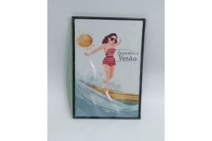 PLACA DECORATIVA MDF 20X30CM REF-CB1302