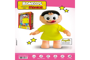 BONECA TURMA DA MONICA MAGALI
