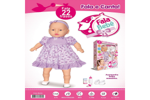 BONECA FALA BEBE RF 272 SID-NYL BRINQUEDOS