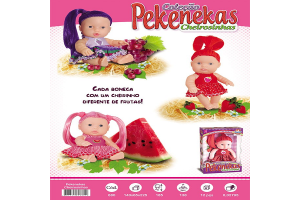 BONECA COLEÇAO PEKENEKAS CHEIROSINHAS REF-880