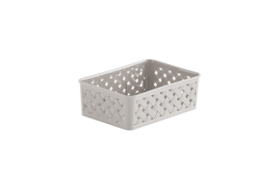 CESTO ORGANIZADOR RATTAN 19X13X6.5 REF-822ROSE