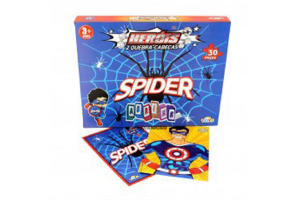 QUEBRA CABECA 30 PECAS HEROIS REF-10.919