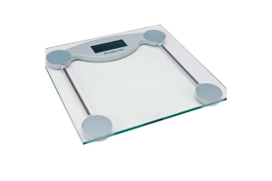 Balança Digital Quadrada em Vidro
