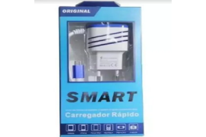 CARREGADOR ORIGINAL SMART 3.1A REF-MB-V8 5G REF-303