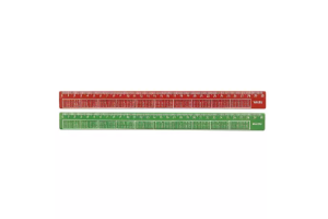 REGUA 30CM COM TABUADA  WALEU REF-10270014