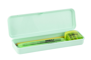 ESTOJO PLASTICO PLUS VERDE PASTEL REF-10080031