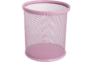 PORTA CANETA METAL REDONDO 8X10CM REF-RT9202