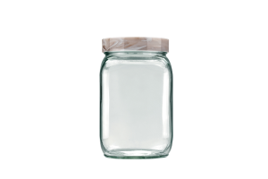 POTE QUADRADO 0,75L MIX BRANCO CARRARA/MARROM JASPER REF-101528552046