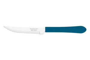 FACA CHURRASCO INOX 4 LEME AZUL REF-23180494
