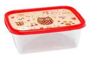 POTE RENTAGULAR 420  ML REF-4006