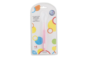 COLHER C/PONTA SILICONE RF-7781 PAIS E FILHOS