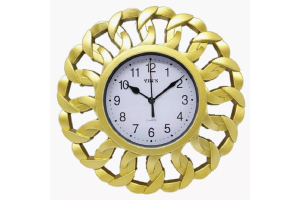 RELOGIO DE PARTEDE REDONDO SORTIDO 26,5CM REF-YN351