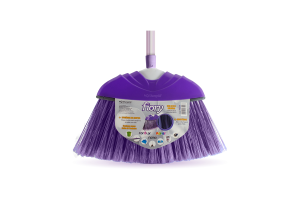 VASSOURA FIORY COM CABO 70 TUFOS ROXA REF-60000106