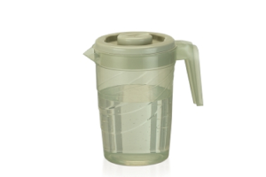 JARRA REDONDA 2L TRANSLUCIDA C/TAMPA COLORIDA REF-8085