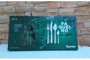 FAQUEIRO 24 PÇS INOX