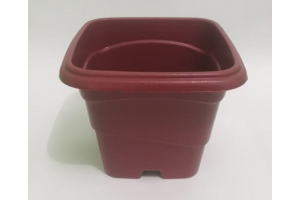 VASO 3 LTS QUADRADO MARRON REF-262